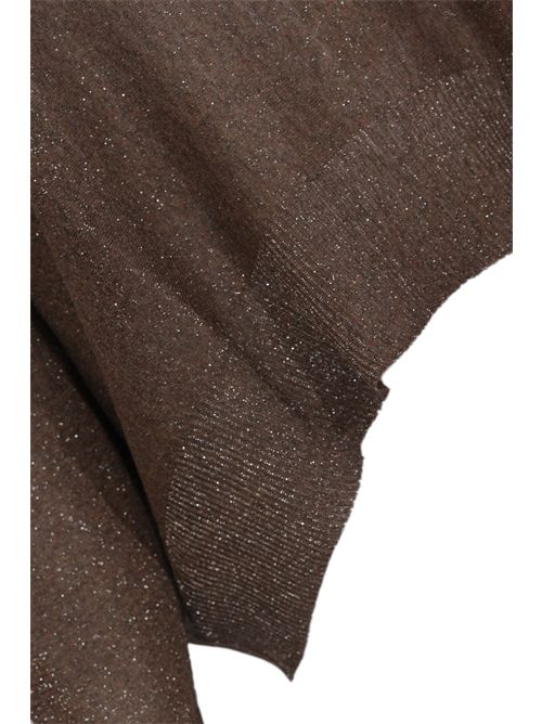 Maglia in viscosa e lurex Cioccolato D. Exterior | 6233519CIO